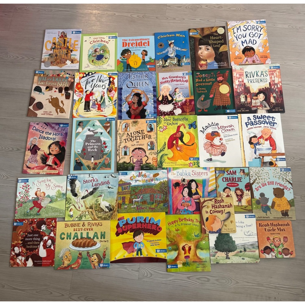 PJ Library Childrens Jewish Holiday Story Book Lot of 31 Hanukkah Passover Purim